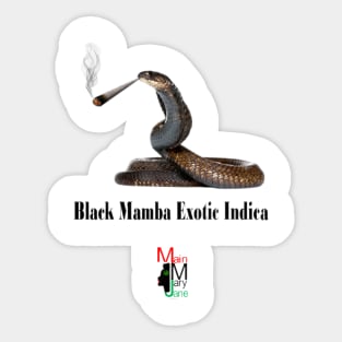 Black Mamba Premium Indica Sticker